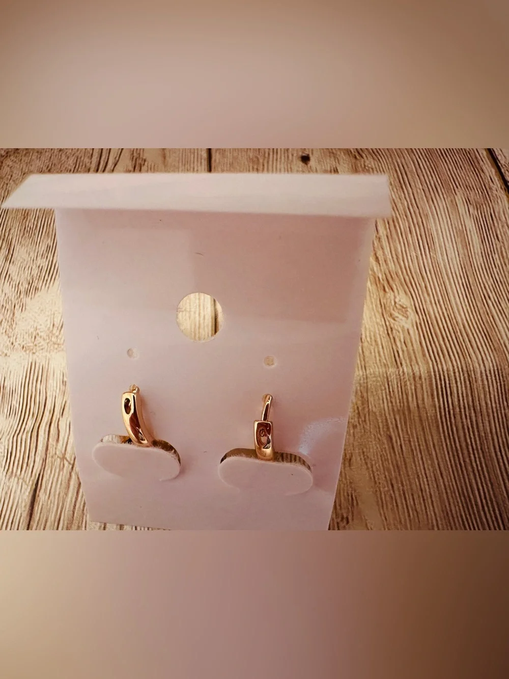 Gold-tone Pink Minnie Mouse Hoop Drop Earrings for Kids/adults*Brand New💗